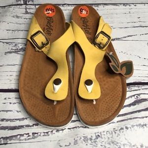 BioStep Yellow Sandals *Brand New*